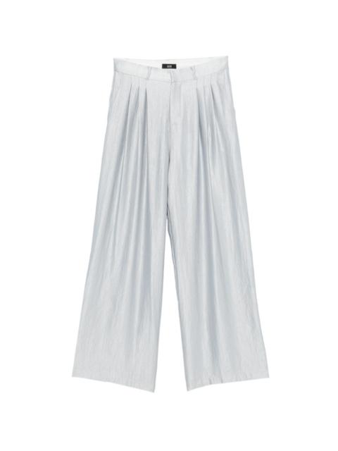 ELEH pleated palazzo pants