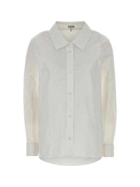 Loewe White Poplin Shirt