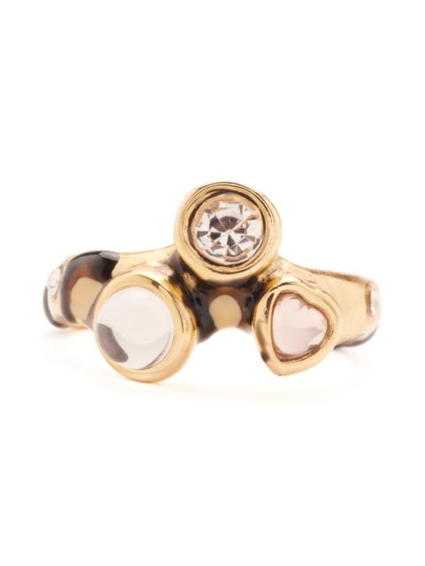 Collina Strada CHEETAH GOLD FLORENCE RING