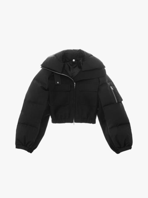 Helmut Lang HYBRID BOMBER JACKET