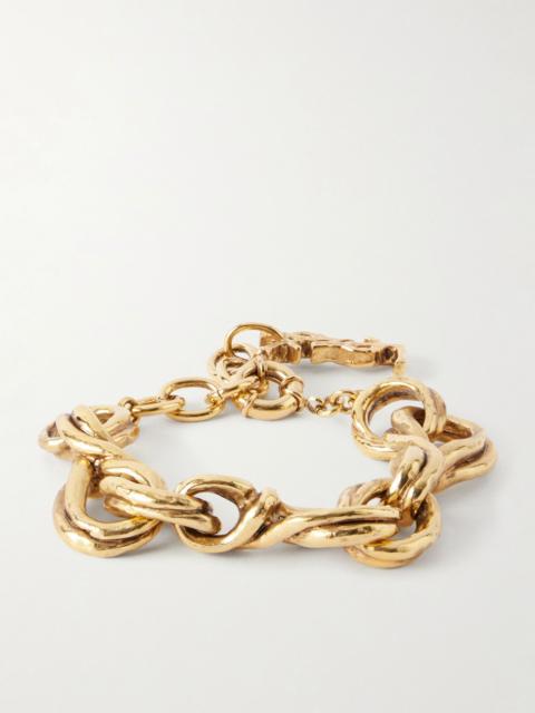SAINT LAURENT Gold-tone bracelet Gold