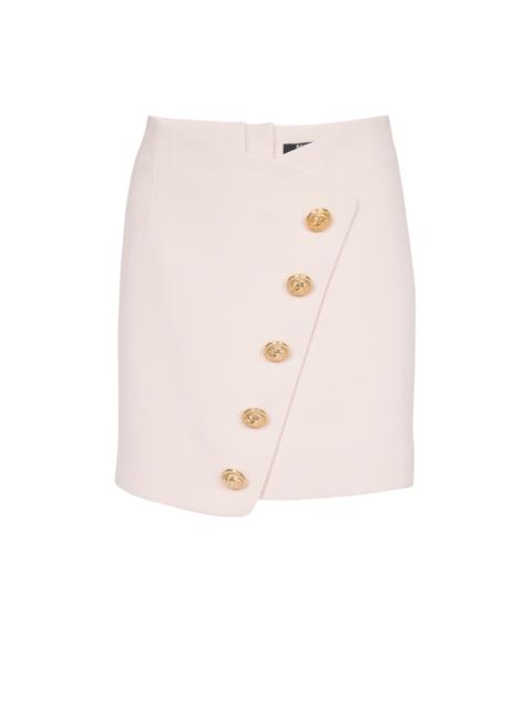 Balmain Short crêpe skirt