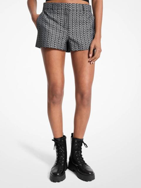 MICHAEL KORS MK2000 Logo Jacquard Shorts