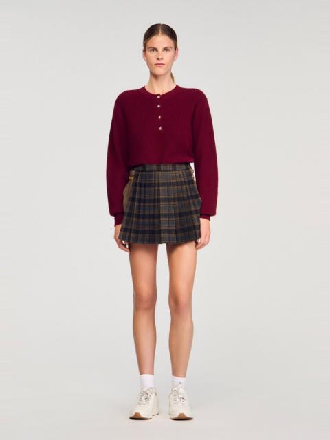 Sandro WOOL AND CASHMERE SWEATER