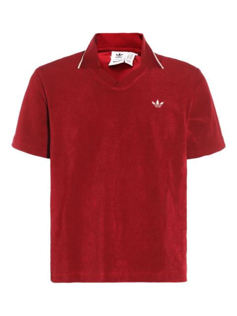 adidas x WALES BONNER cotton-blend polo shirt