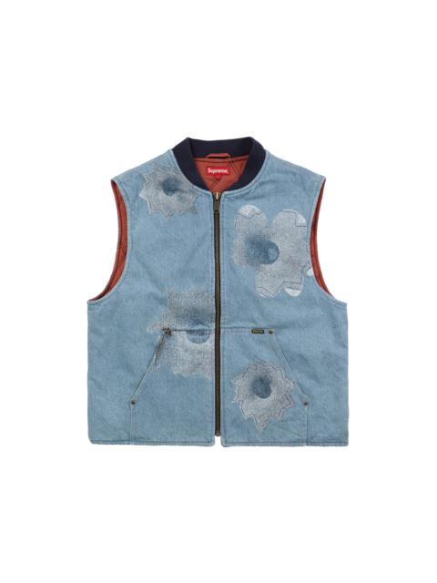 Supreme Supreme Nate Lowman Work Vest Denim