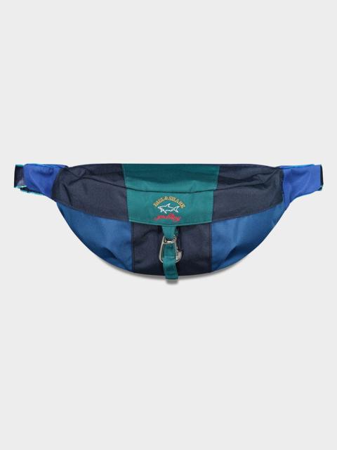 Paul & Shark Color block waist bag with embroidered Logo