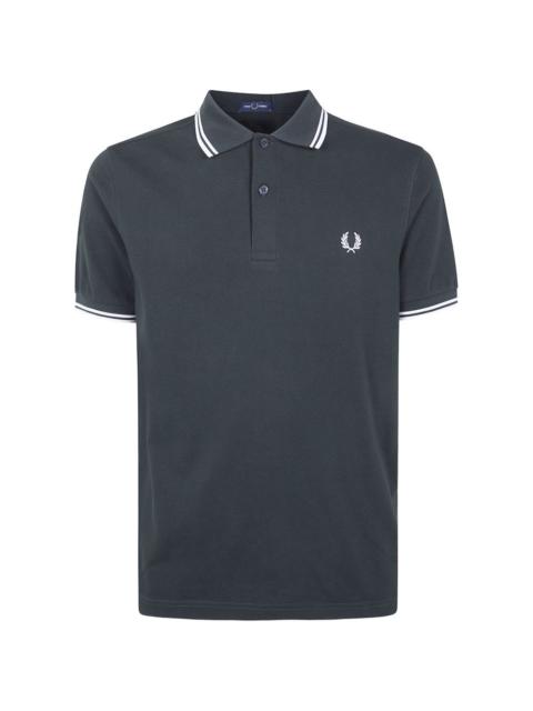 Fred Perry logo-embroidered polo shirt