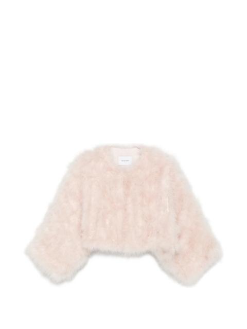 Yves Salomon Yves Salomon Faux-fur Cropped Cape