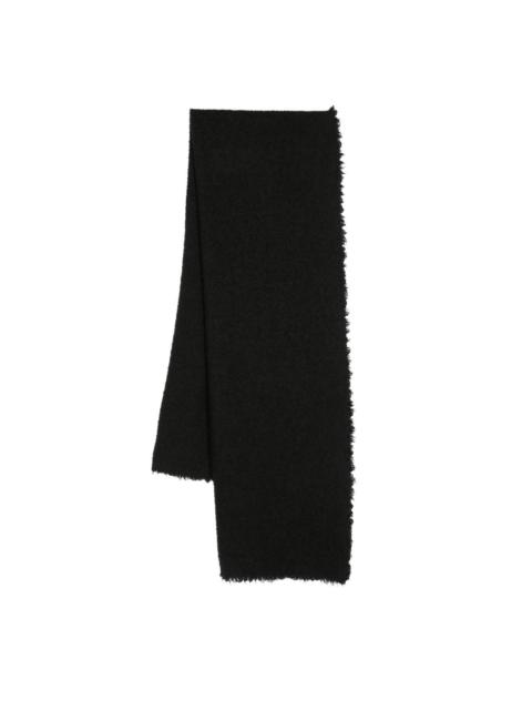 Faliero Sarti frayed-edge scarf