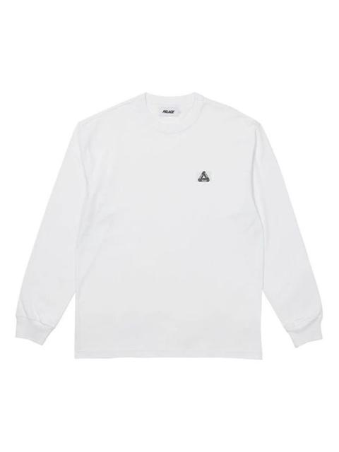 PALACE PALACE Unisex Logo Round-Neck Sweatshirt White P20LS009