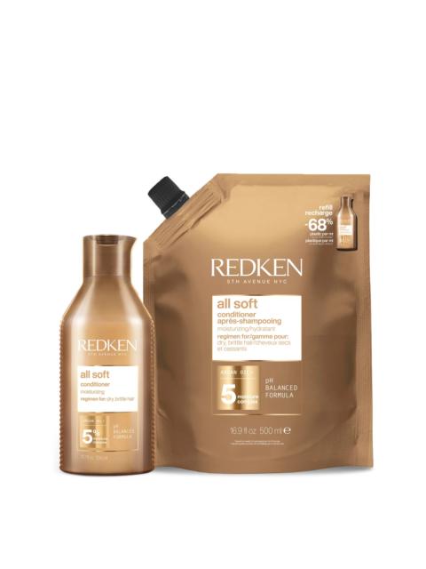 Redken All Soft Conditioner & Refill Duo