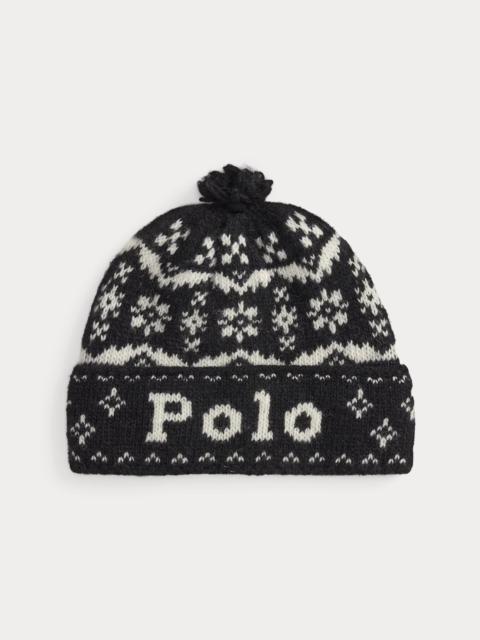 Polo Ralph Lauren Wool Logo Pom-Pom Beanie