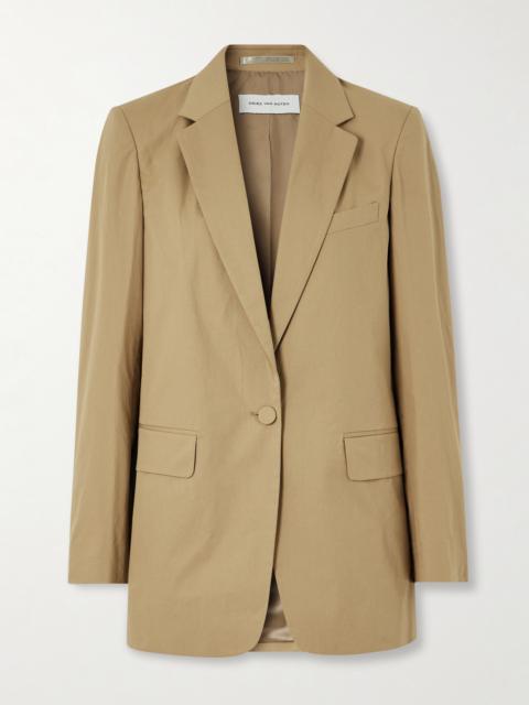 Dries Van Noten Oversized Cotton-poplin Blazer