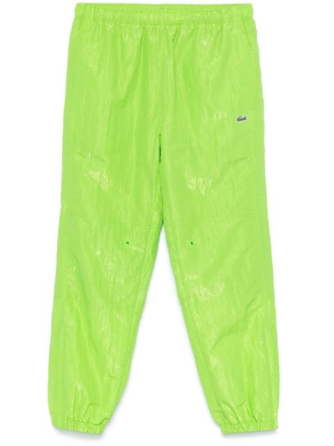 LACOSTE ripstop track pants