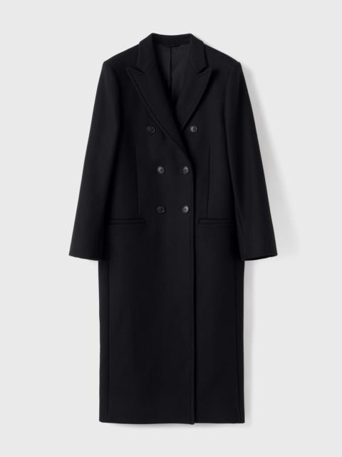 Totême Tailored overcoat black