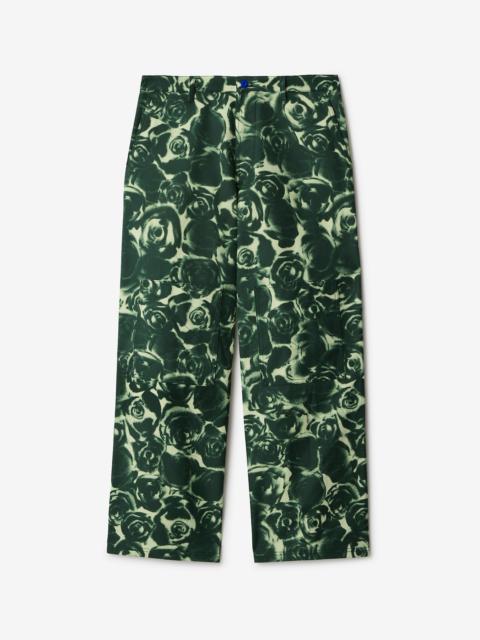 Burberry Rose Cotton Trousers
