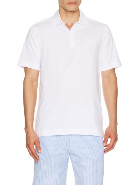 Dries Van Noten Helder Polo