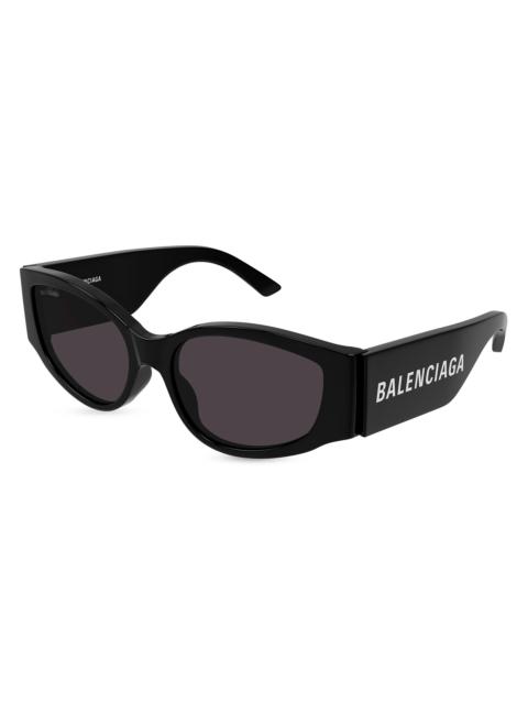 BALENCIAGA oval 프레임 선글라스