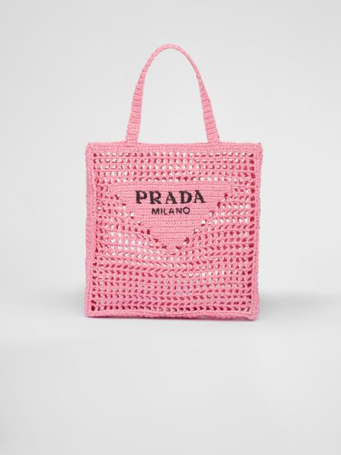 Prada Crochet tote bag