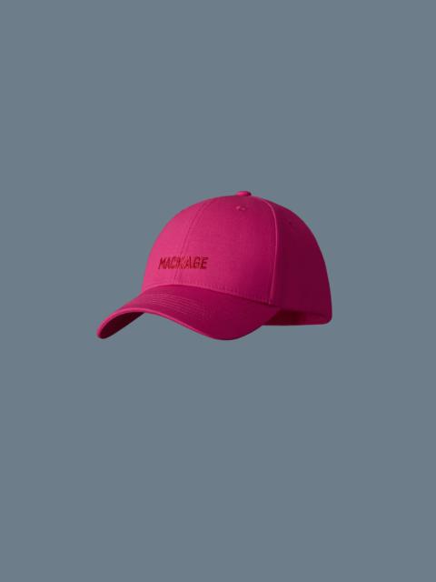 MACKAGE ANDERSON-R Cotton Canvas Baseball Cap