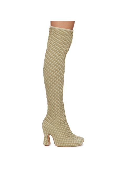 SSENSE Exclusive Beige Cereal Boots