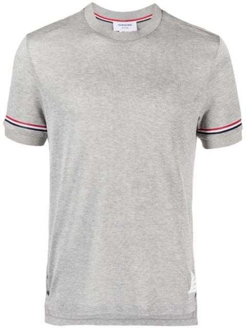 grosgrain-loop short-sleeve T-shirt