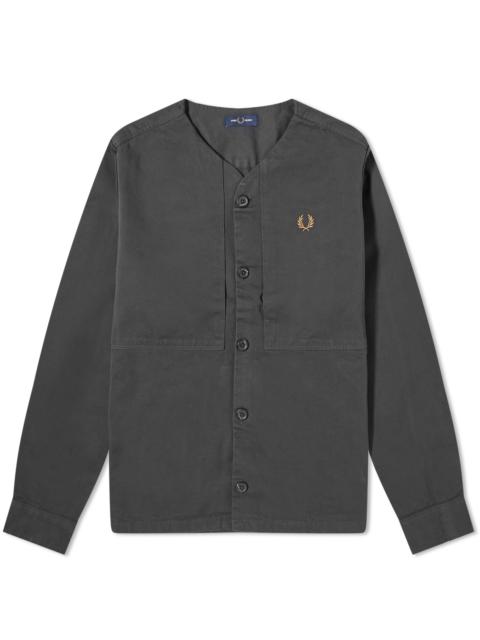 Fred Perry Collarless Overshirt