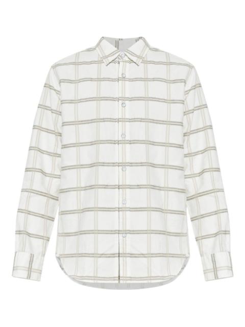 rag & bone plaid-pattern button-fastening shirt