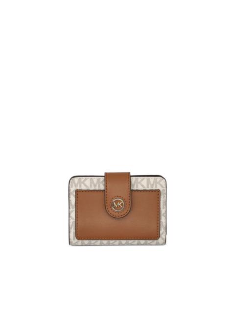 MICHAEL KORS small logo-print wallet