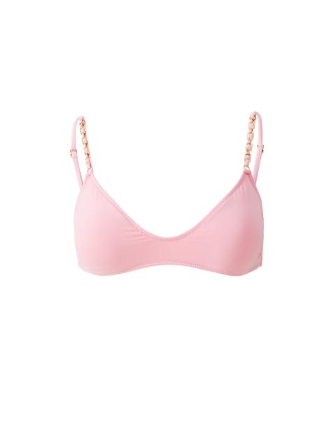 MELISSA ODABASH LIMA ROSE BIKINI TOP