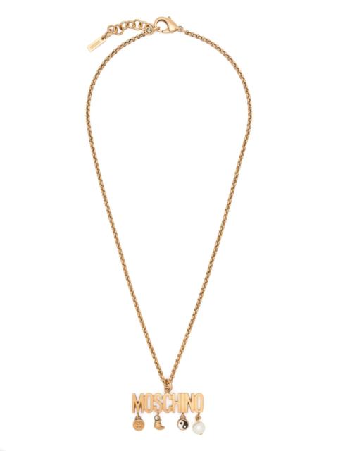 Moschino Logo-lettering Necklace