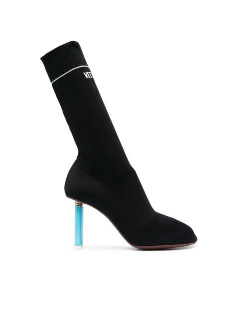 VETEMENTS pointed sock-style boots