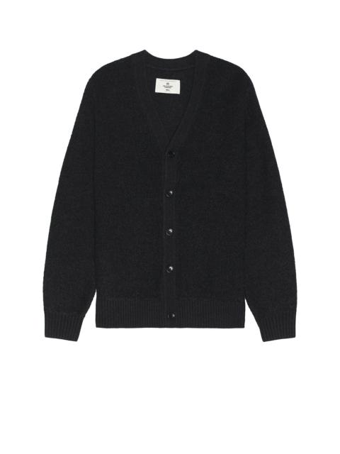 Reigning Champ Textured Boucle Turf Cardigan