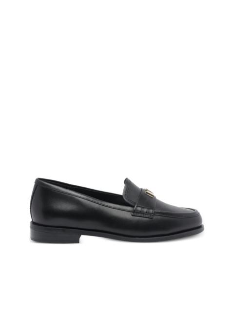 MICHAEL KORS Lex logo-plaque loafers