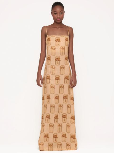 Agua by Agua Bendita Jacaranda Palma Maxi Dress