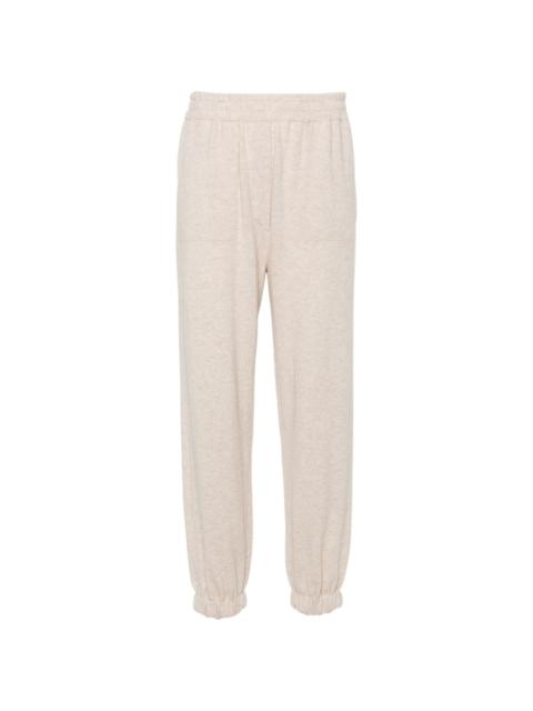 cashmere track pants