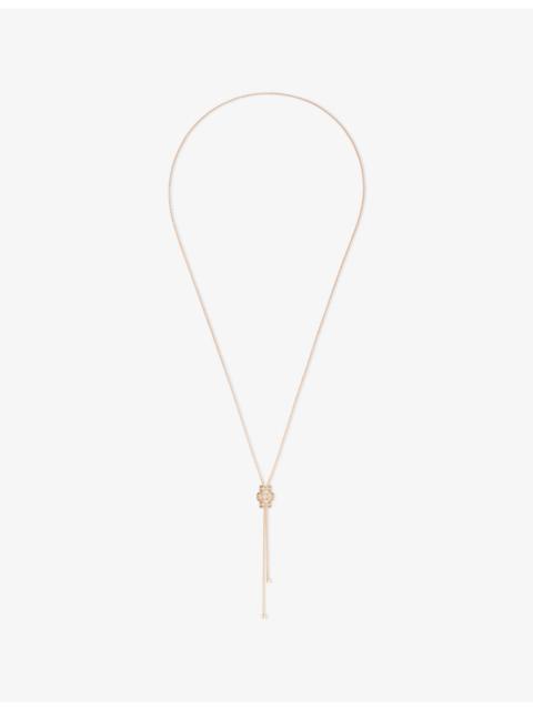 Piaget Possession 18ct Rose-Gold And 0.43ct Brilliant-Cut Diamond Pendant Necklace