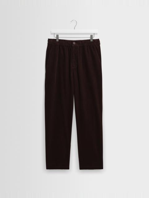 Wax London Kurt - Dark Brown Cotton Corduroy Trouser