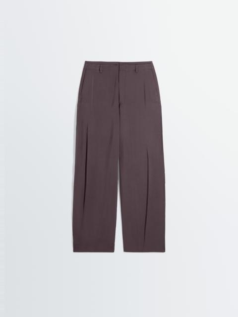 Lemaire CREASED SOFT PANTS IN POLY VISCOSE TWILL
