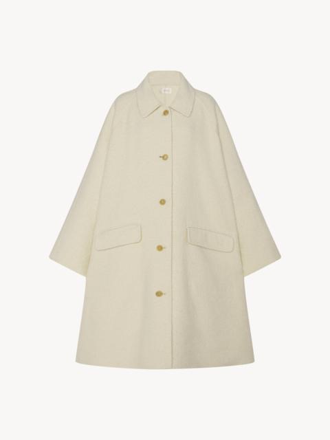 The Row Garthel Coat in Cashmere and Silk