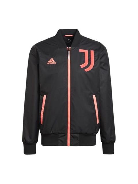 adidas New Year's Edition Juventus Soccer/Football logo Sports Jacket Black H67144