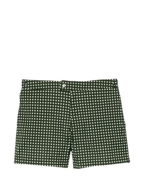 TOM FORD polka-dot swim shorts