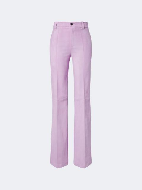 STOULS Lizzy suede bootcut pants