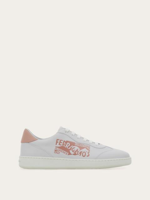 FERRAGAMO Low top sneaker with logo