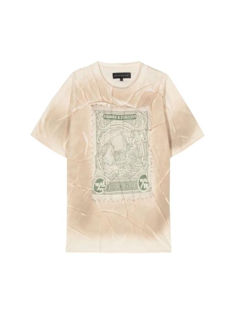WHO DECIDES WAR Currency cotton T-shirt