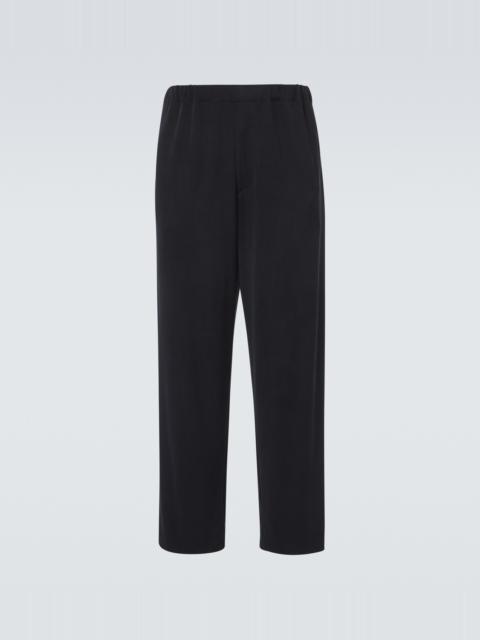 GIORGIO ARMANI Knitted wide-leg pants