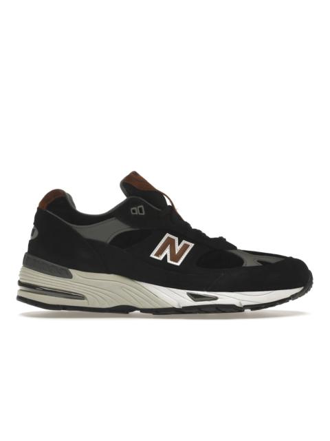 New Balance 991 MiUK Black Grey Brown