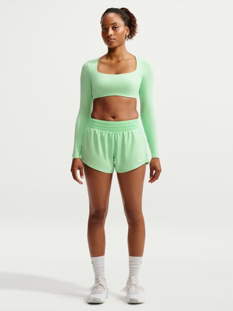 Nike Nike One Women's Dri-FIT Mid-Rise 3" Brief-Lined Shorts