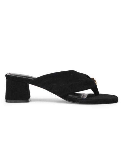 SIMKHAI Women's Stella 50MM Suede Sandals - Black
